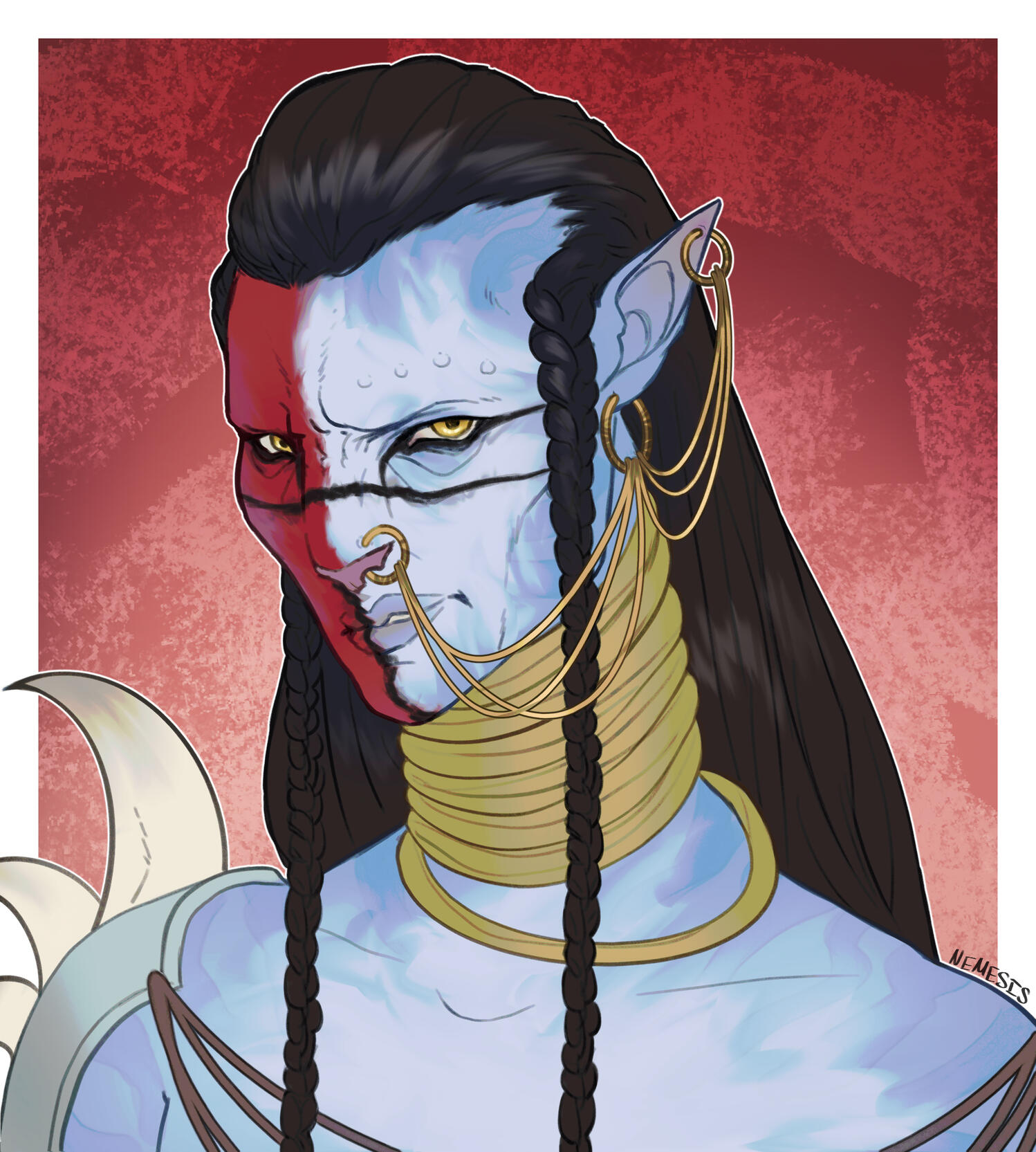 Flatcolor Portrait Commission